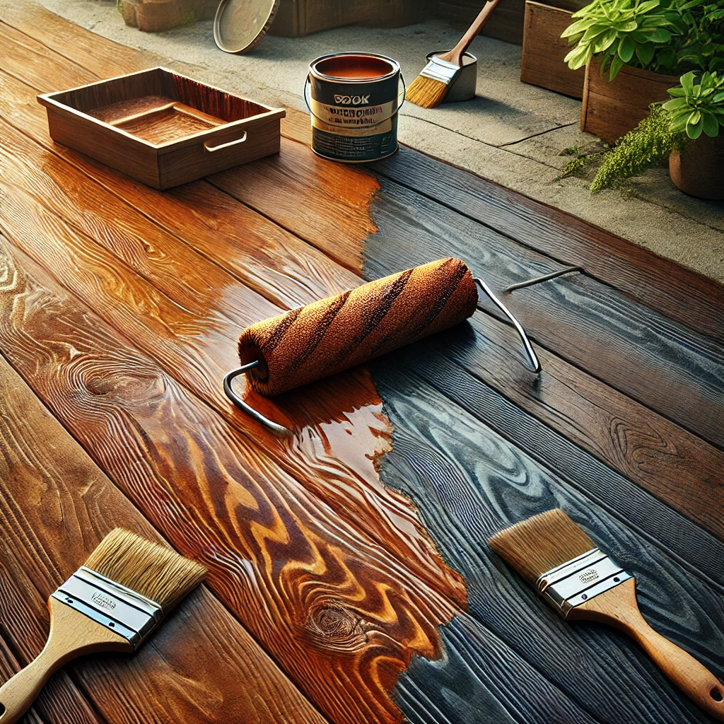 Staining Wood Every Year