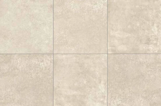 Creamstone porcelain paver sample, Stone Series