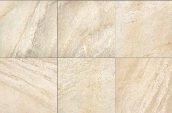 Sandy Island porcelain paver sample, Quartzite Series